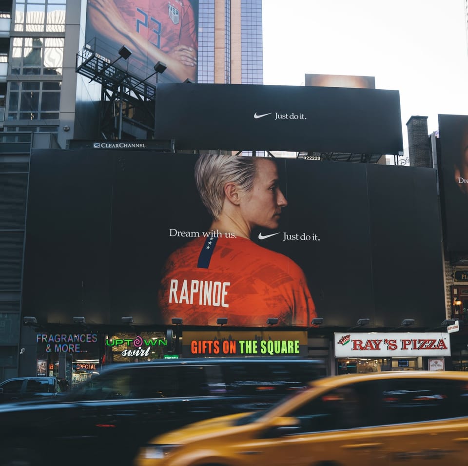 Here's to Megan Rapinoe